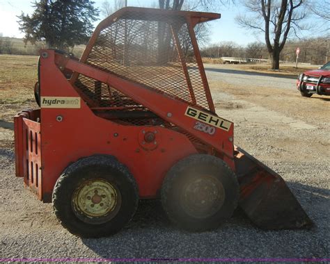 gehl 2500 skid steer loader sale|gehl skid steer model numbers.